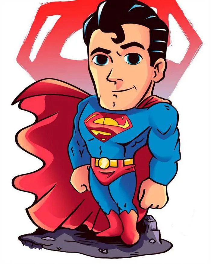 Hình ảnh chibi Superman đẹp và dễ thương