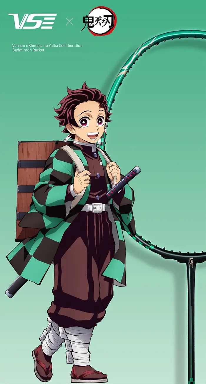 Vợt Cầu Lông VS Kimetsu No Yaiba 10 - Kamado Tanjiro
