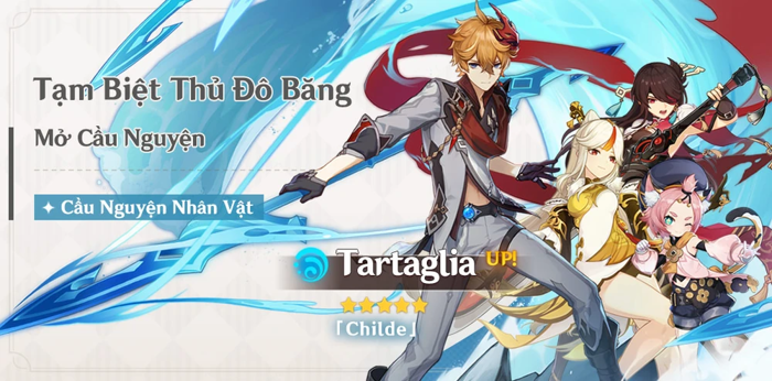 Hướng dẫn cách chơi Genshin Impact Tartaglia - Childe