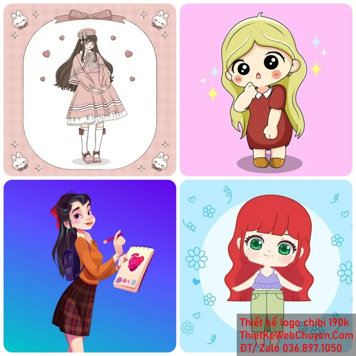 Bộ sưu tập ảnh chibi tóc dài ngọt ngào đốn tim người xem - hinhanhdep3d.com