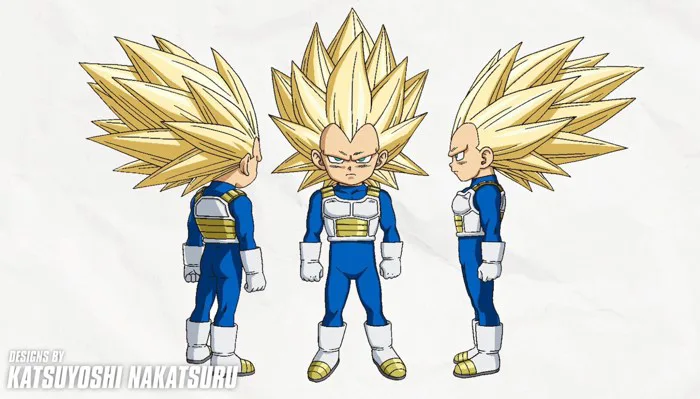 Dragon Ball tiết lộ cái nhìn cận cảnh hơn về thiết kế của Super Saiyan 3  Vegeta