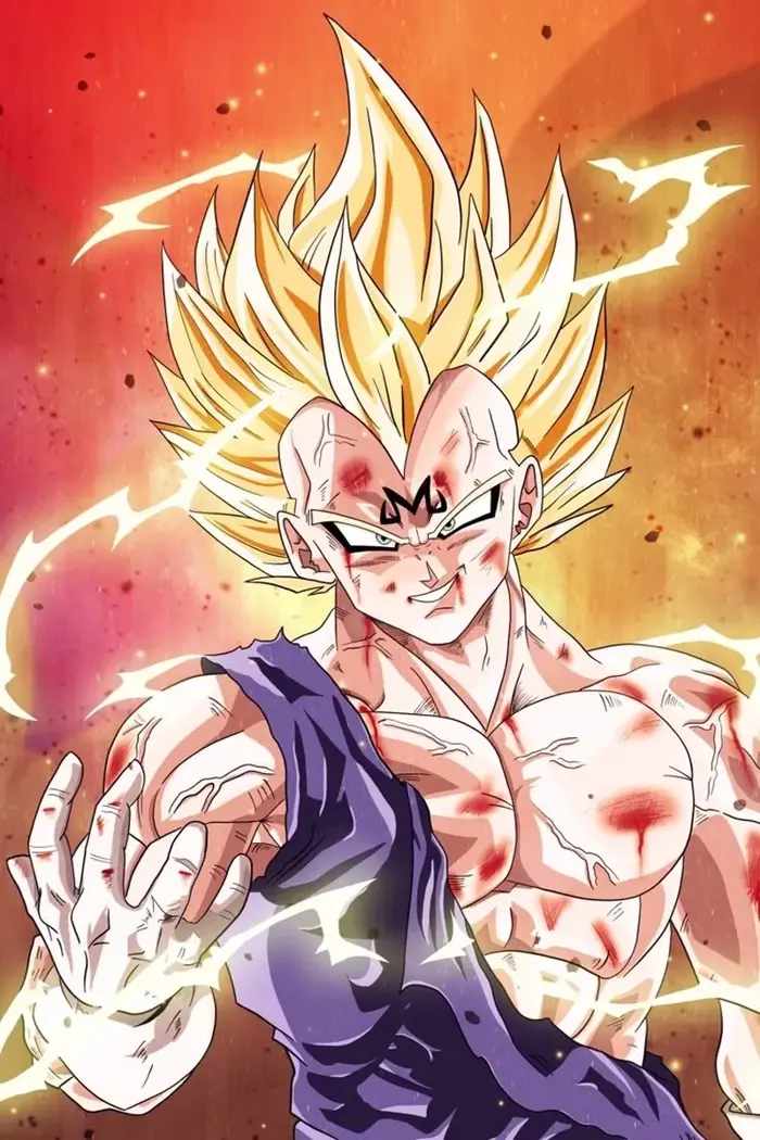 Bộ ảnh Vegeta Super Saiyan đậm chất chiến binh hoàng tộc