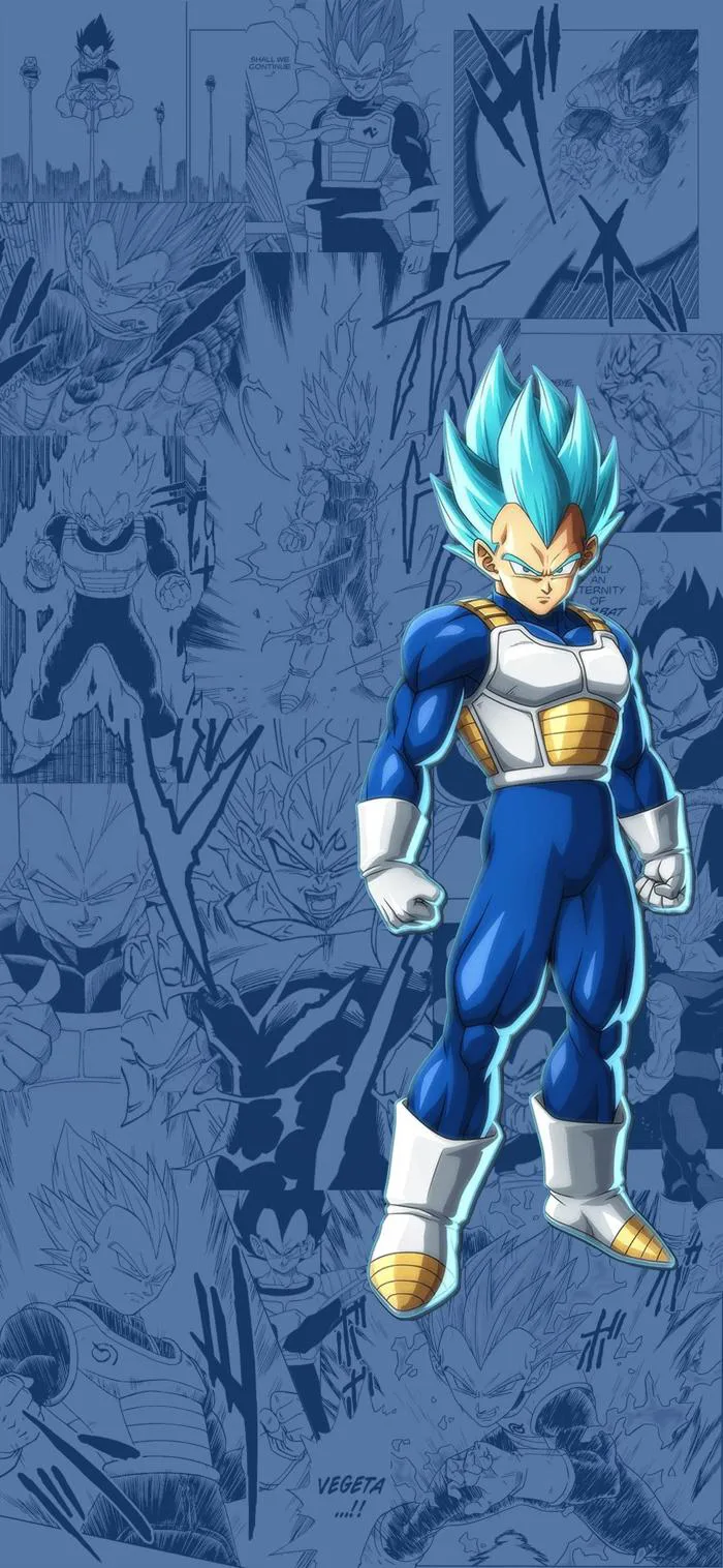Hình nền Vegeta do mình vẽ : r/dbz