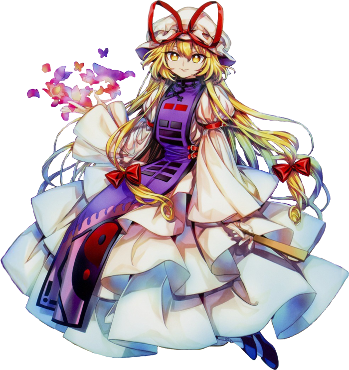 YUKARI YAKUMO papercraft