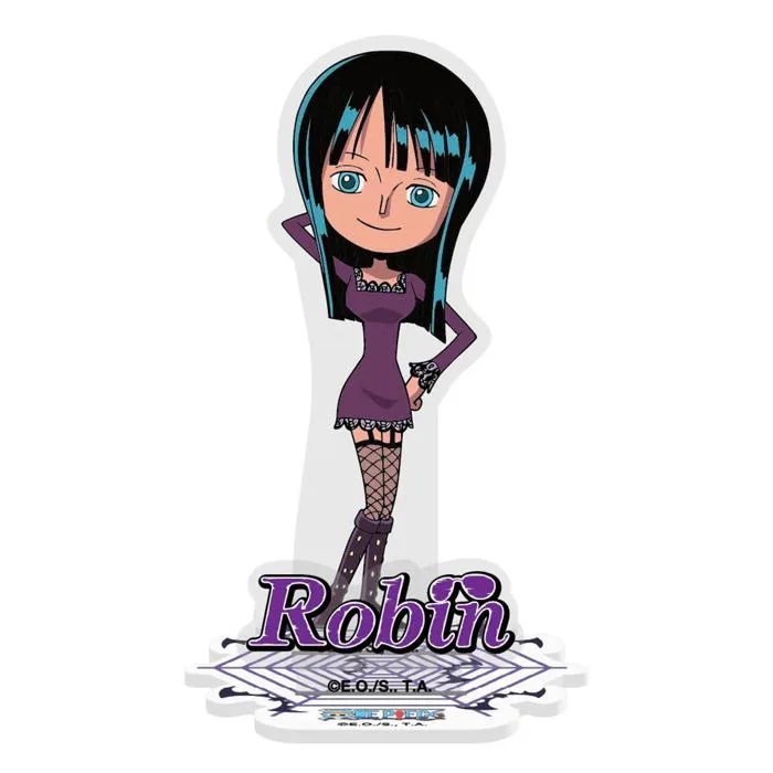 Đồ Chơi Mô Hình Acrylic Chibi One Piece: Luffy, Zoro, Sanji, Chopper, Franky, Uso - FAHASA.COM