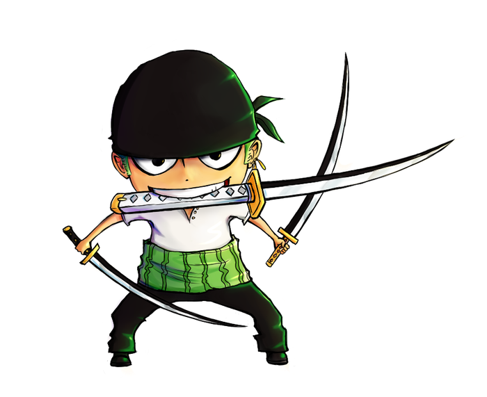 Những hình ảnh Zoro chibi đẹp nhất, đầy sáng tạo và đáng yêu
